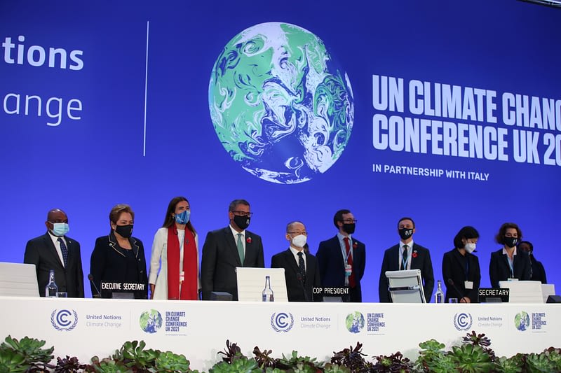 Opening Plenary at COP26. Credit: UN Climate Change / Kiara Worth