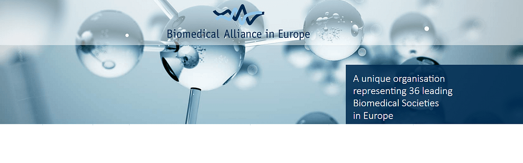 Biomed Alliance represents 36 biomedical societies in Europe